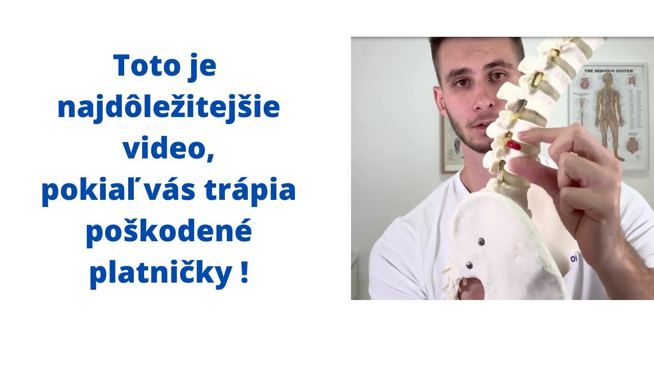 Toto je dôvod prečo sa vaše bolesti z poškodených platničiek nezmierňujú aj keď cvičíte 😲