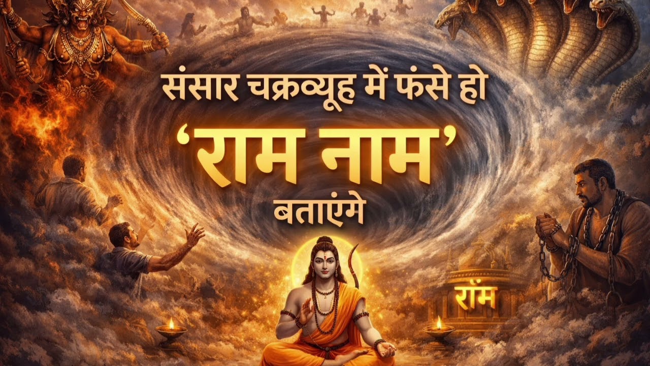 निकलना चाहते हो संसार चक्रव्यूह से? तो राम नाम देगा आपका साथ | Ram Naam Will Guide You Out