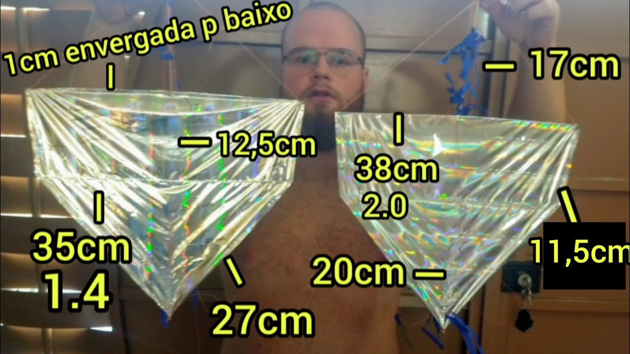 Pipa Vanda de 50cm (Medidas, preparação e teste prático).