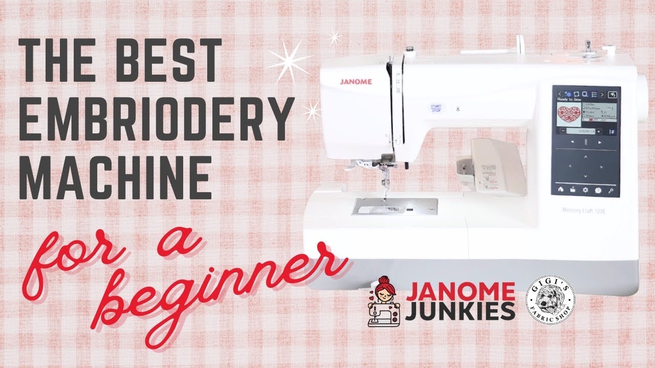 Лучшие вышивальные машины для начинающих: Janome MC100 против MC1000 (полное руководство!)