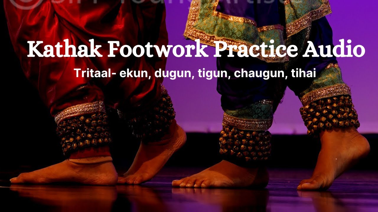 Music for Tatkar/ Footwork in Tritaal | SIFF Kathak Anushka Chandak #practice #riyaz #kathak #music