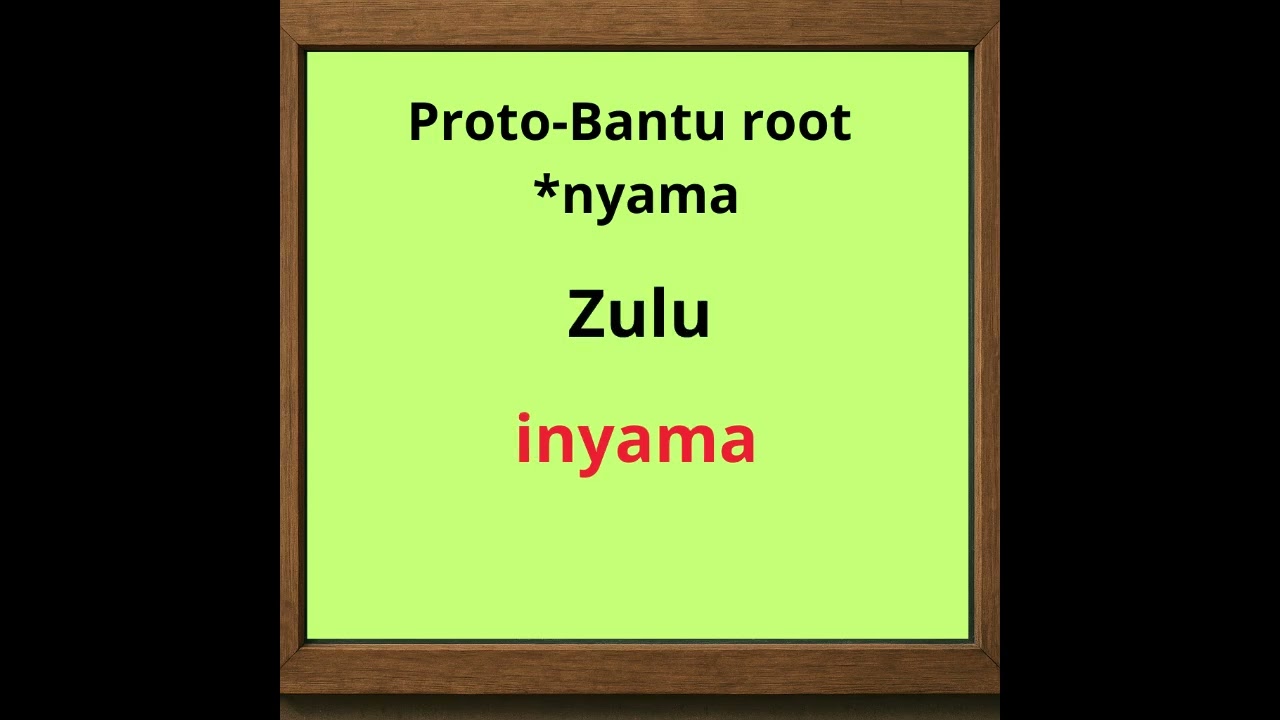 Echoes of Ancestry: Uncovering Proto-Bantu Roots! 🌍✨ #Linguistics #BantuHeritage