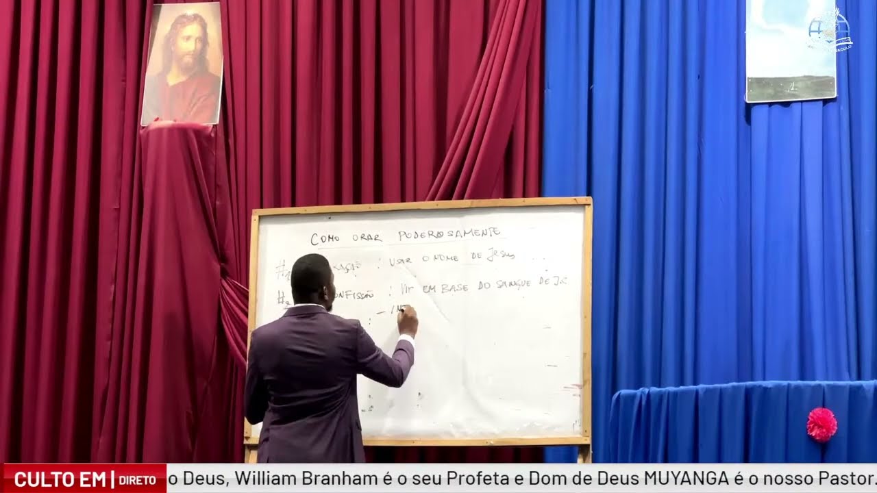 AS ETAPAS DUMA ORAÇÃO | Quarta-Feira 11.03.2026 - Pr Dom de Deus MUIANGA - Arca Tabernáculo 