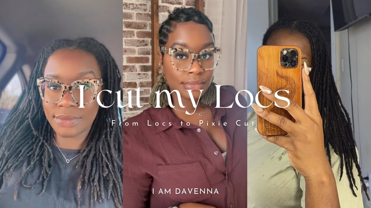 CUTTING MY LOCS AFTER 4 YEARS | New Pixie Cut!