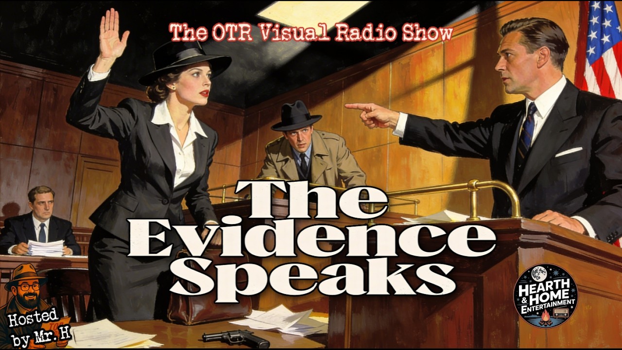 The Evidence Speaks | From Crime Scene to Courtroom – Classic Radio Mysteries