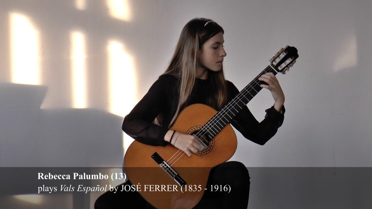 JOSÉ FERRER - Vals Español played by Rebecca Palumbo
