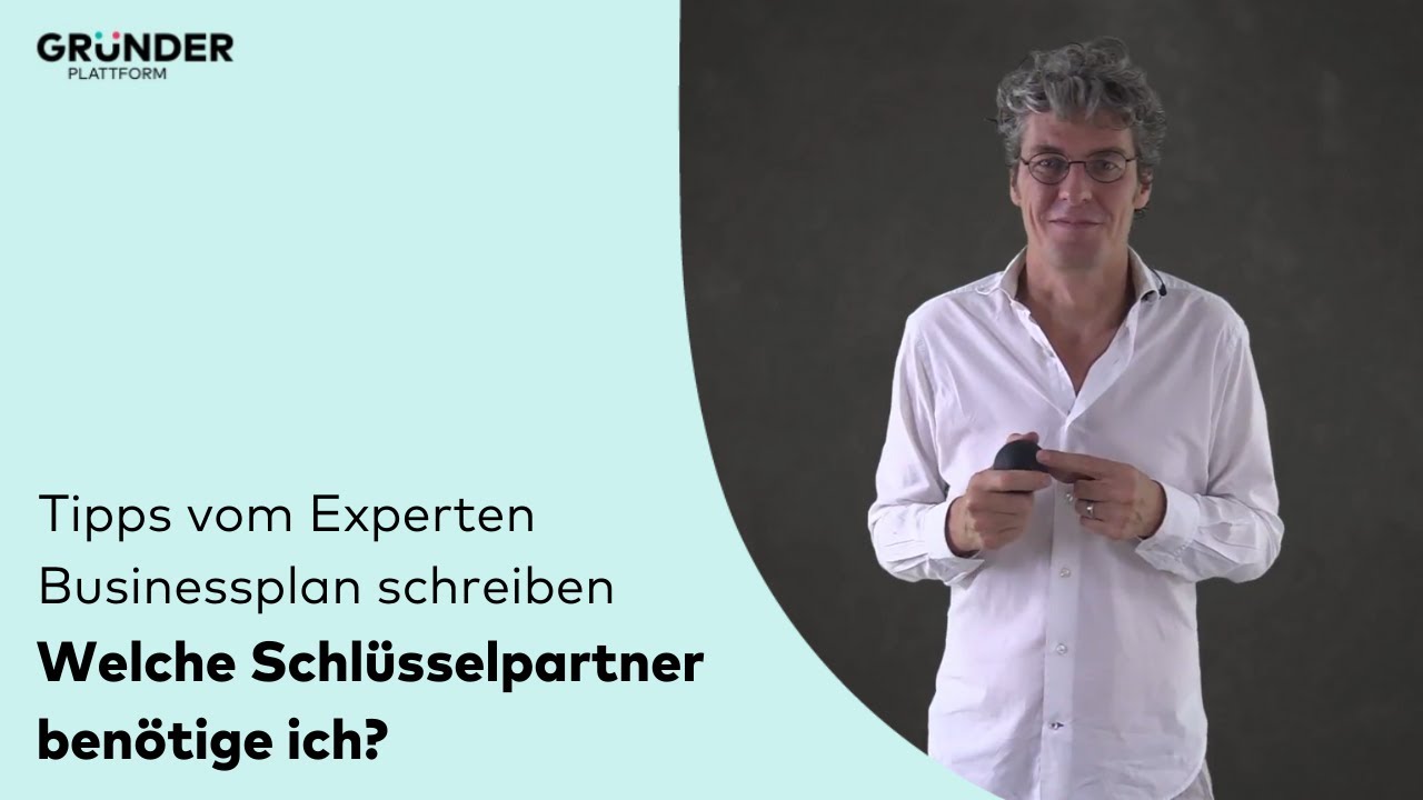 Die Rolle der Gesch&auml;ftspartner bei einer Unternehmensgr&uuml;ndung! (Businessplan) - Die Gr&uuml;nderplattform