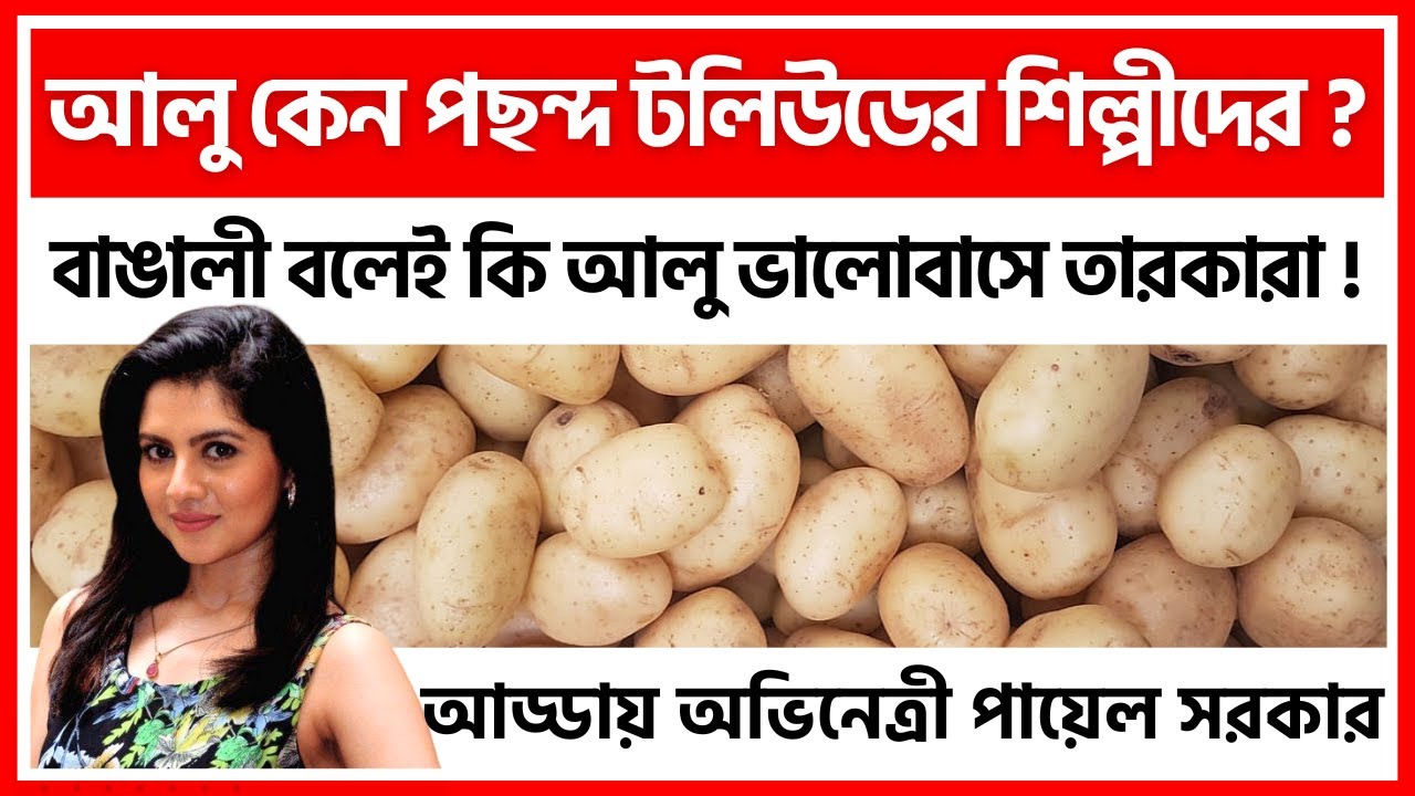 সিনেমার শিল্পীদের আলু কেন পছন্দের ? জানালেন অভিনেত্রী পায়েল সরকার - India Potato News
