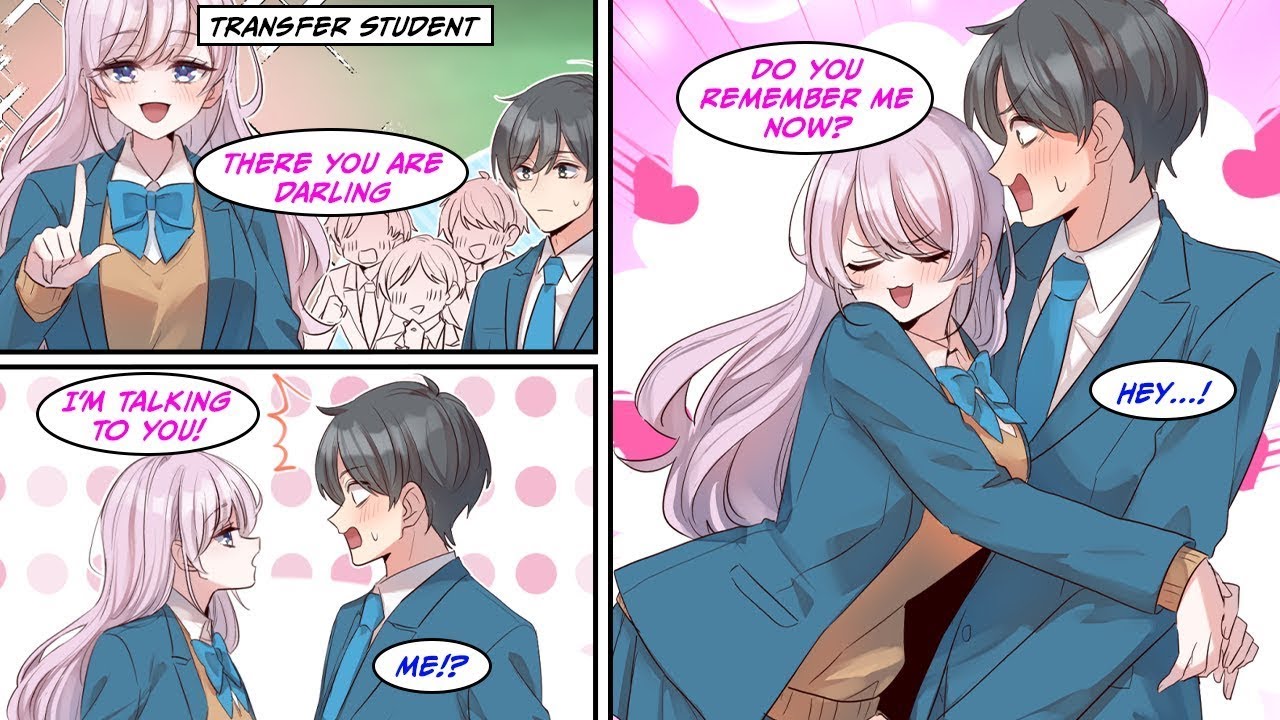 [Manga Dub] A beautiful transfer student suddenly pointed at me and claimed I was her boyfriend