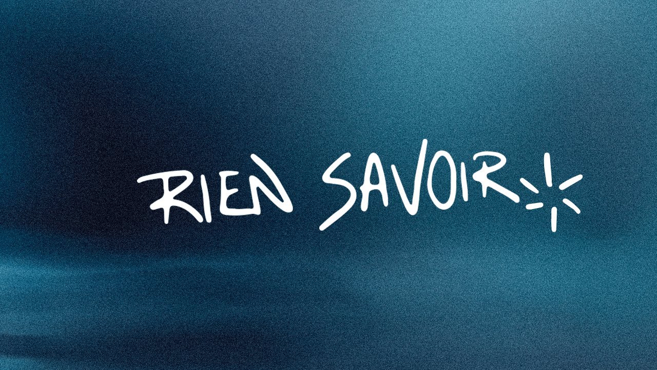 Pas Sages - Rien savoir (Audio Officiel)