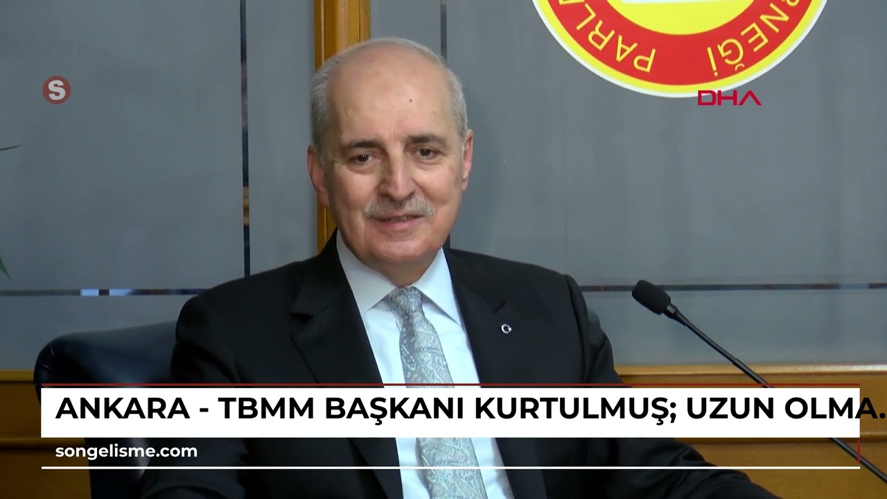 Ankara - TBMM Başkanı Kurtulmuş: Uzun olmayan bir vadede güçlü bir metin kamuoyuyla paylaşılacak