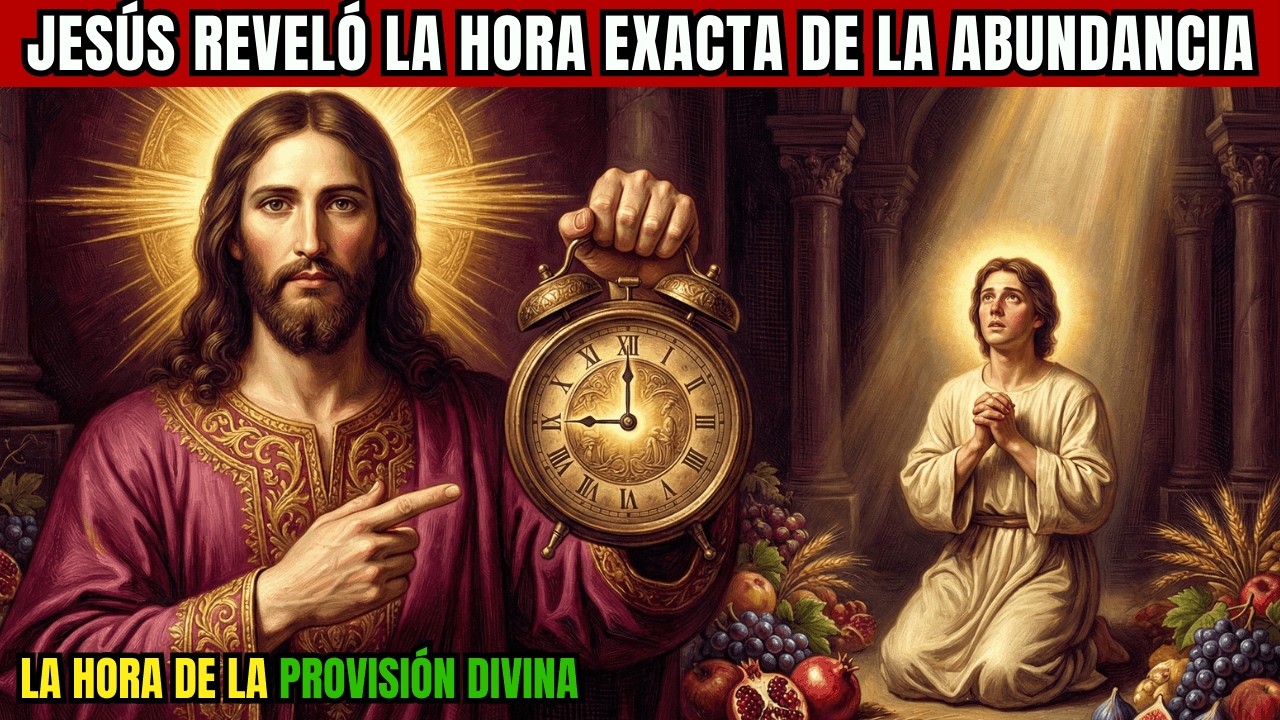 Jesús Reveló La Hora Exacta en Que Se Abren Las Puertas de la Bendición — No Te Pierdas Esta Hora