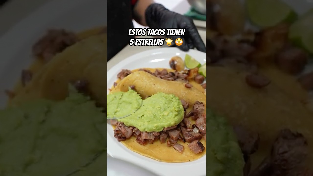 Estos tacos tienen CALIFICACIÓN PERFECTA en Google Maps