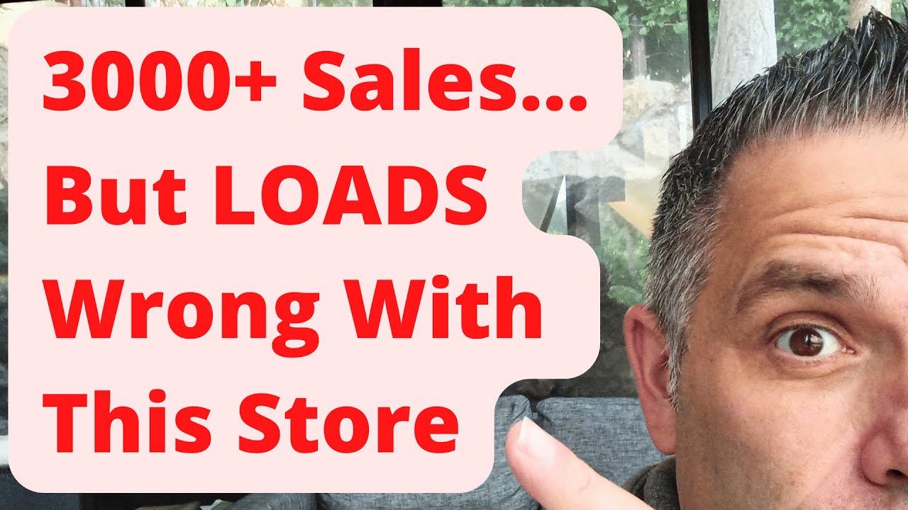 3000+ Sales But LOADS Wrong With This Store!
