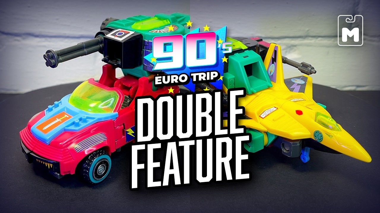 Исследуем EURO G1 - Transformers 1993 Trakkon Calcar против Fearswoop!