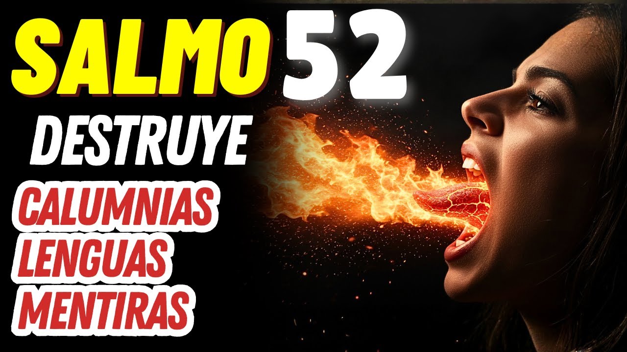 SALMO 52: DESHAZ Calumnias, Mentiras y Toda Lengua que Destruye tu Reputación HOY