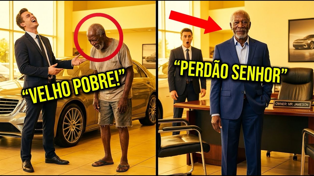 IGNORARAM o idoso na loja de carros - mas ele retornou como...