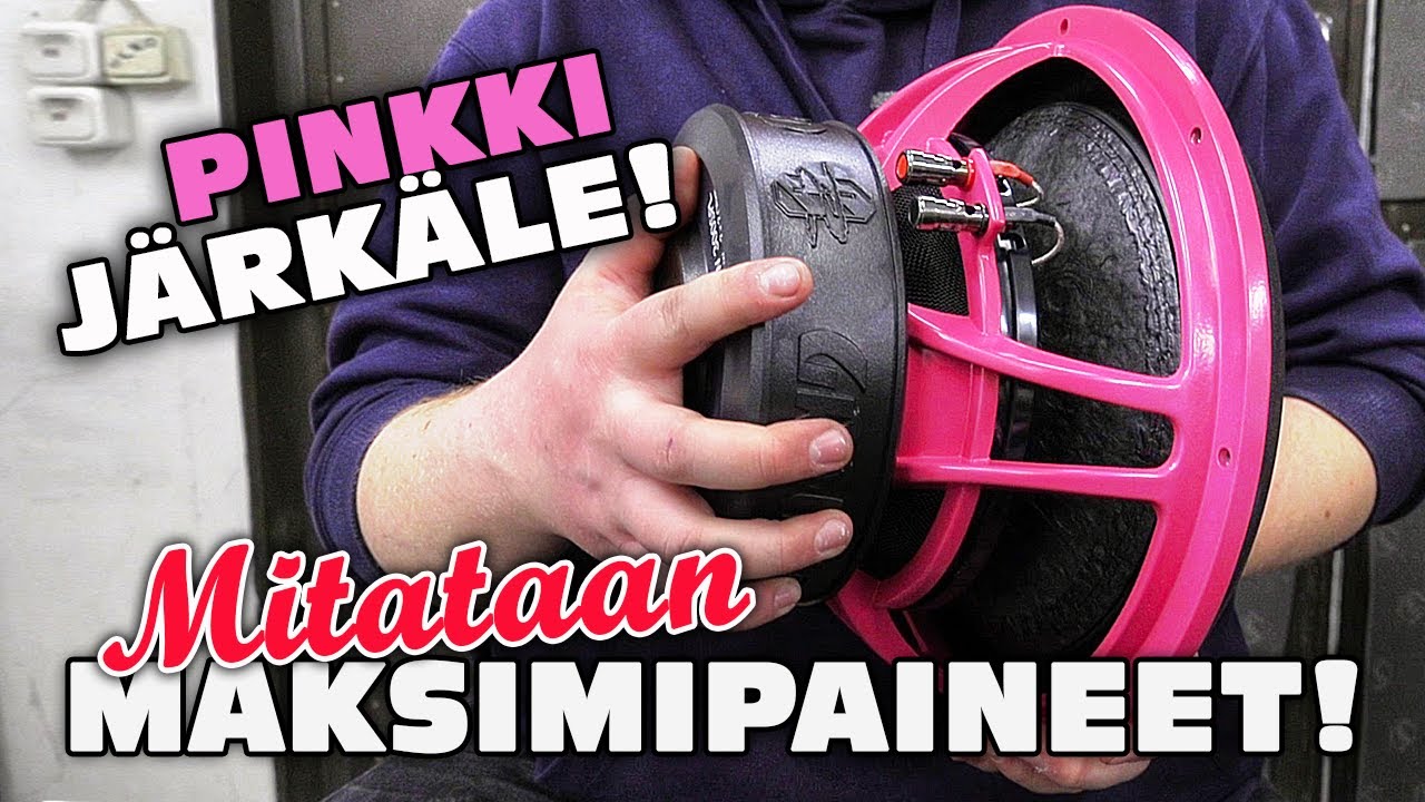 TESTISSÄ EDULLISET 12” BASSOT | 199 euron hintainen Ground Zero GZRW 300SPL Pink