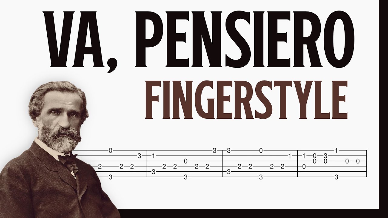 Va, pensiero (from "Nabucco") - Giuseppe Verdi | TAB Fingerstyle for Guitar
