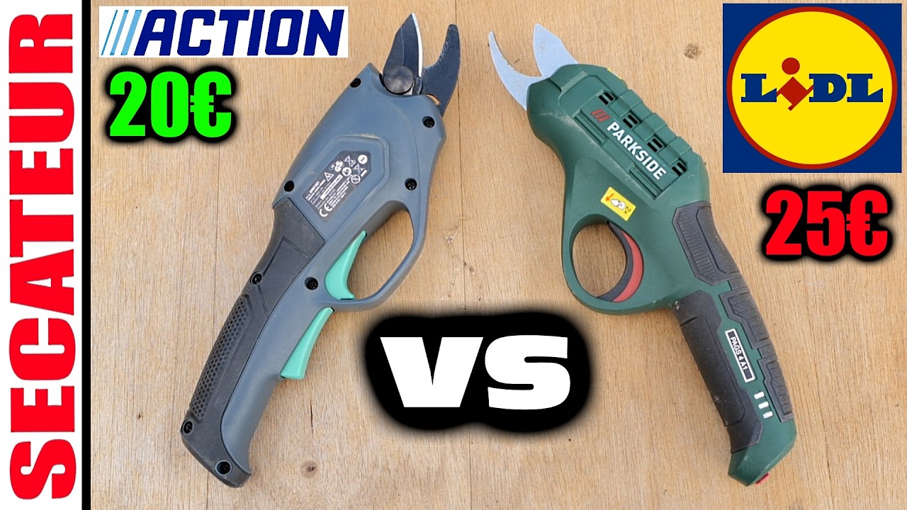 LIDL аккумуляторные секаторы PARKSIDE VERSUS ACTION FERM 4V