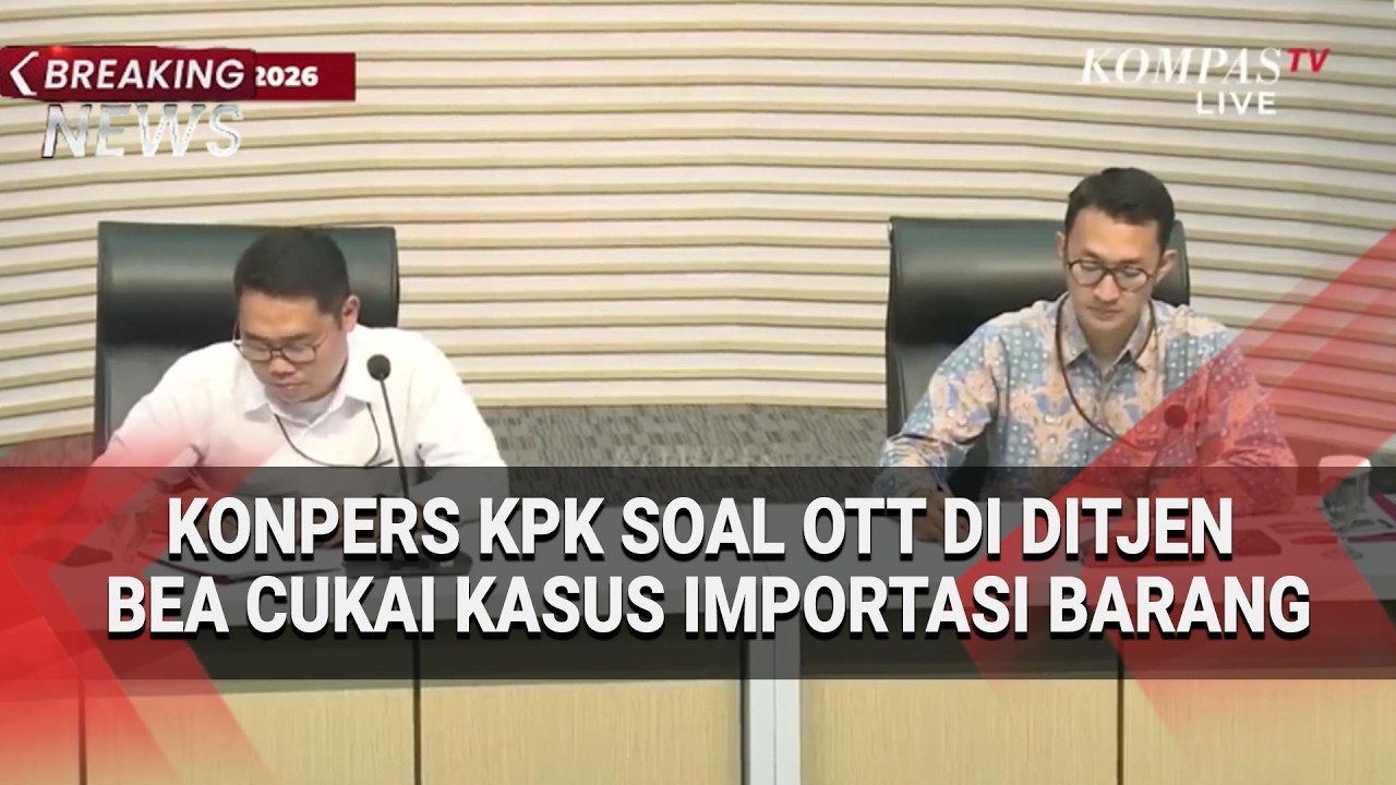 Konpers KPK soal OTT di Ditjen Bea Cukai Kasus Importasi Barang