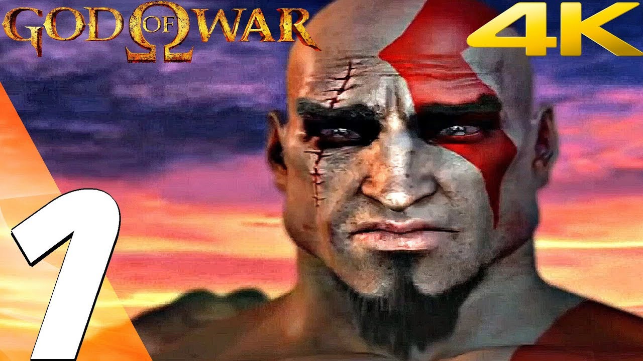 God of War 1 HD - Gameplay Walkthrough Part 1 - Hydra Boss Fight [4K 60FPS]