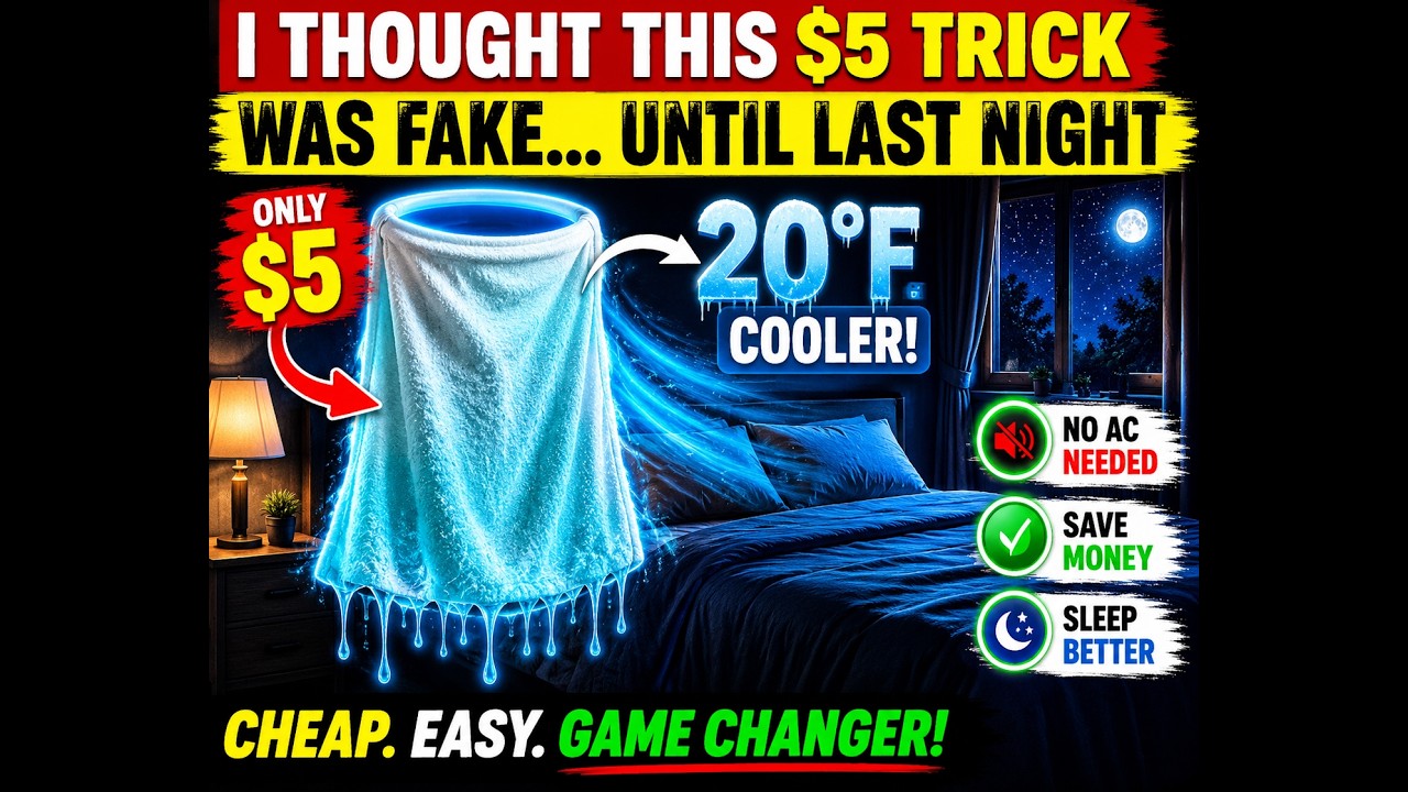 I Thought This $5 Cooling Trick Was Fake... Until Last Night