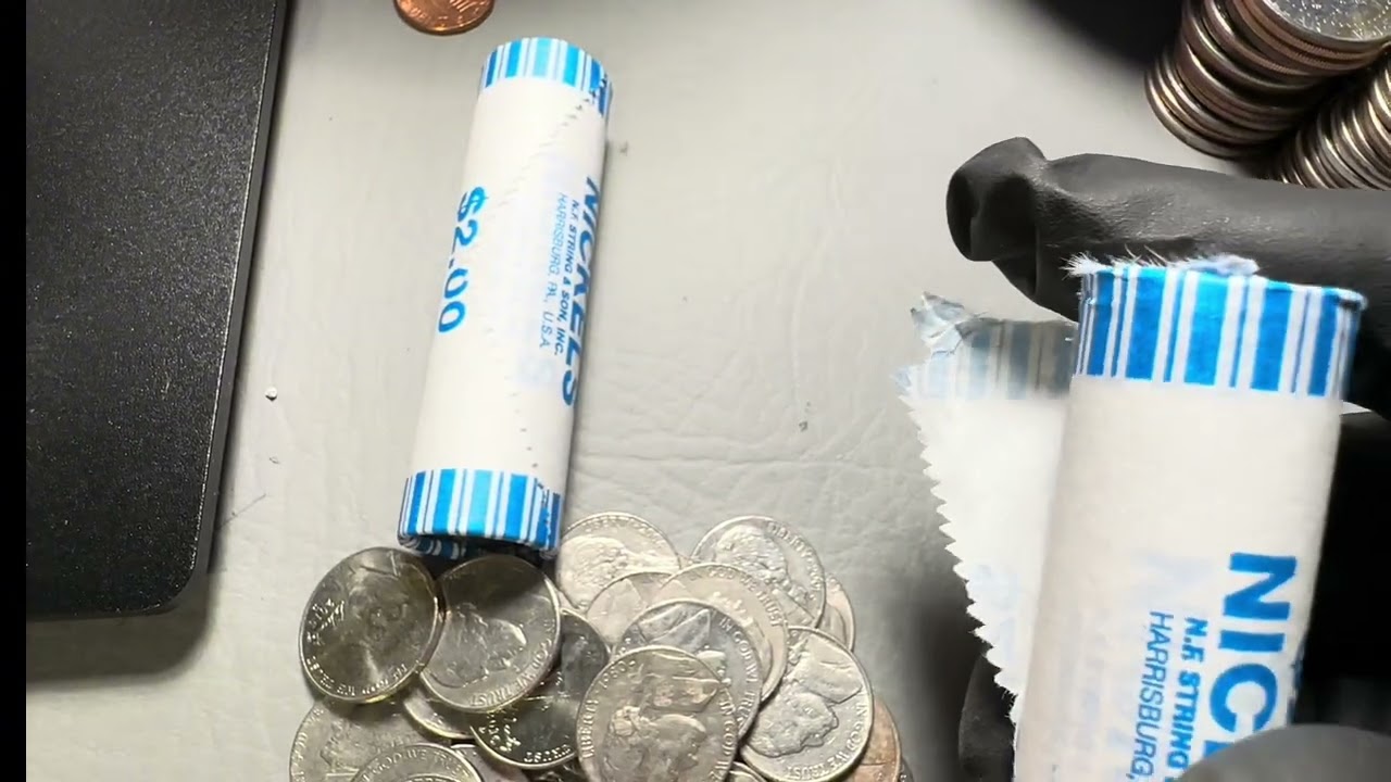 Revisión de monedas de 5 centavos 