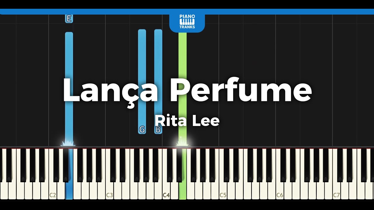 Rita Lee - Lança-Perfume (Tutorial Piano)