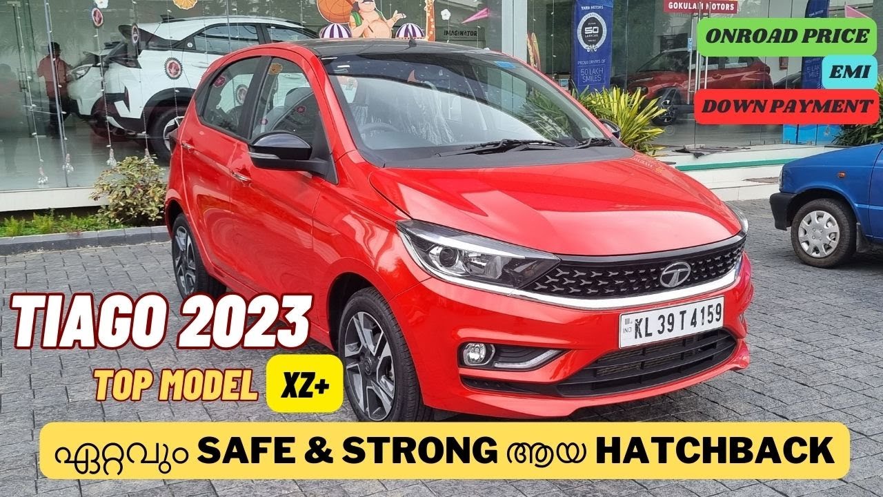 Tata Tiago 2023 XZ+ | ഇന്ത്യയിലെ ഏറ്റവും സേഫ് ആയ Hatchback | Detailed മലയാളം Review | #tiago2023