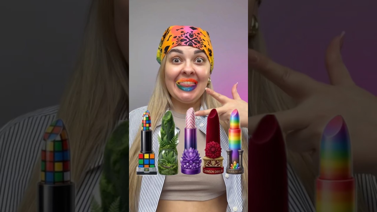 Lipstick colour check 🫦 #viral #america #usa #asmr #lipstick #challenge