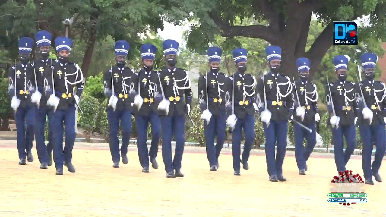 Sortie 12ème promotion EOGN : Le ministre galvanise les nouveaux officiers et les rappelle leur dev