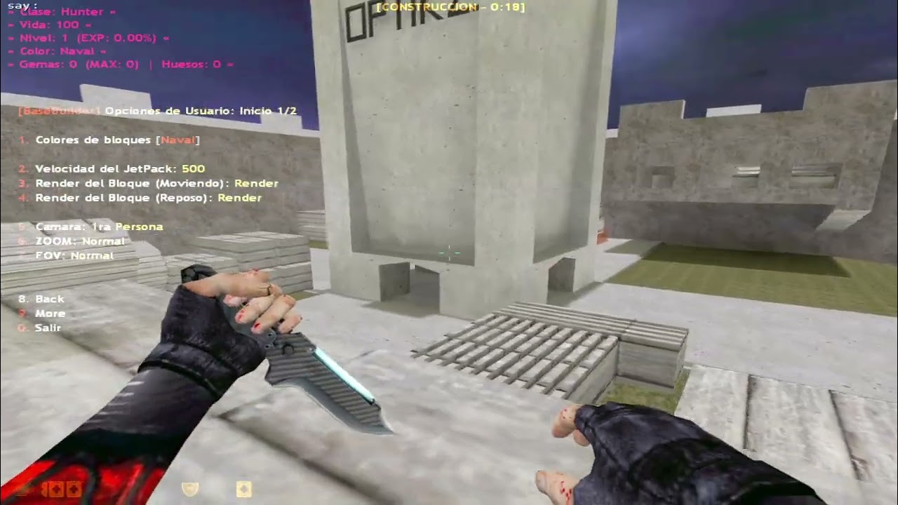 RENDER - COPY - BARRIER - RESPAWN  - HUD - CENTER/RELOAD