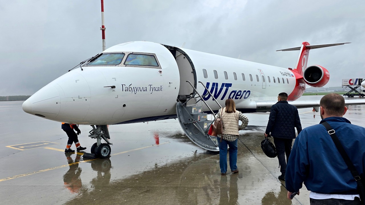 Первый рейс в Абхазию за 32 года | Москва – Сухум | CRJ200 а/к ЮВТ Аэро