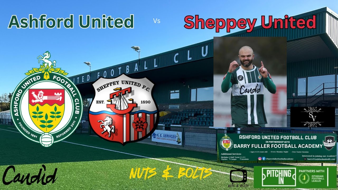 Ashford United v Sheppey United. Highlights from today's game at the Green Box Stadium