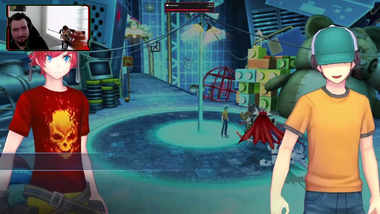 Digimon Story Cyber Sleuth 8: тупимо в побігеньки ) / slacking in chores...