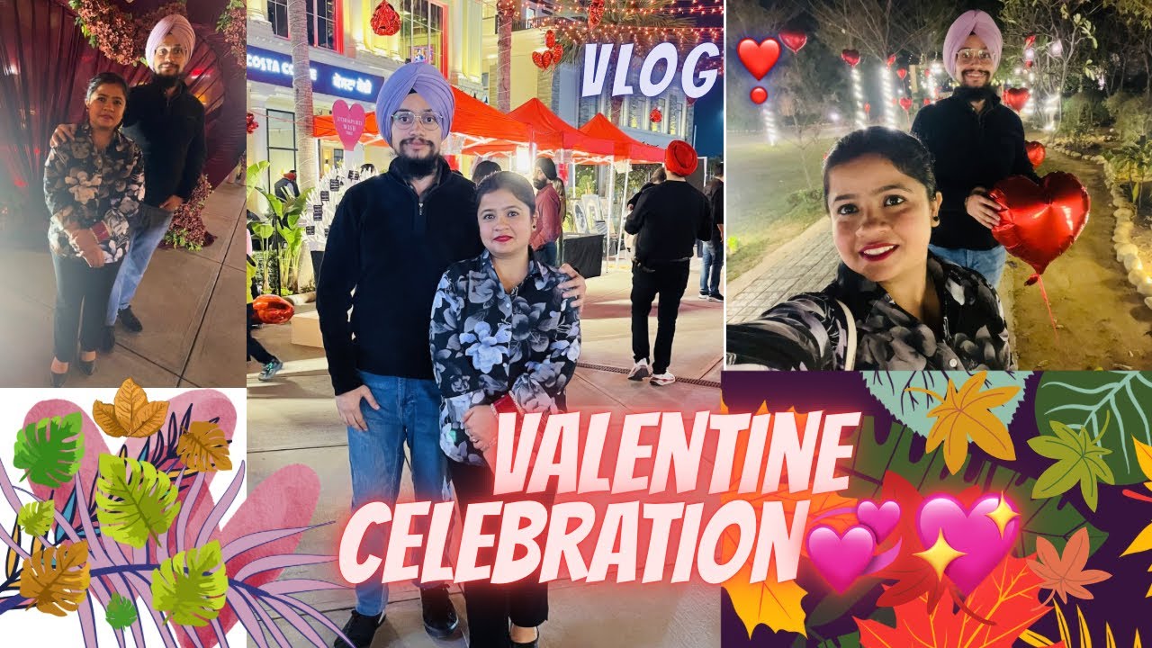 VALENTINE DAY CELEBRATIONS😘🥰 | LUDHIANA | DAMAN AND MOHIT ❤️|