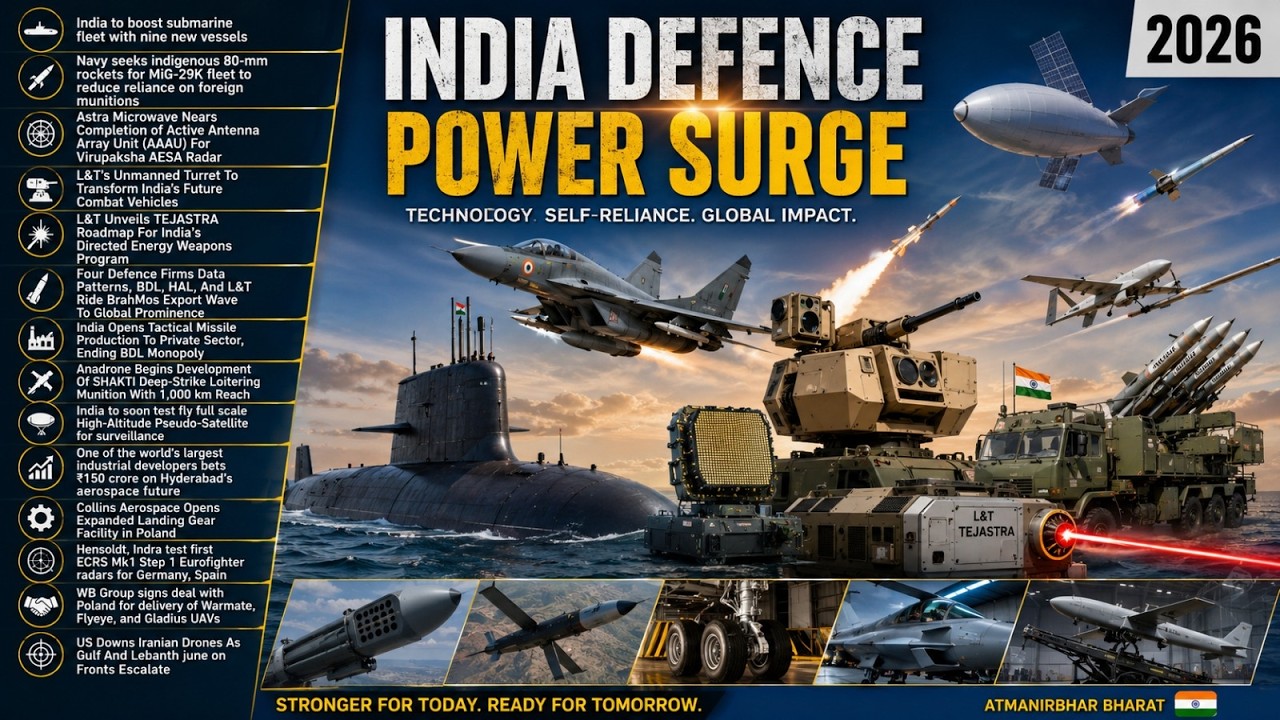 Sugosha Defence News: India Expands Submarine Fleet, Opens Missile Production to Private Sector