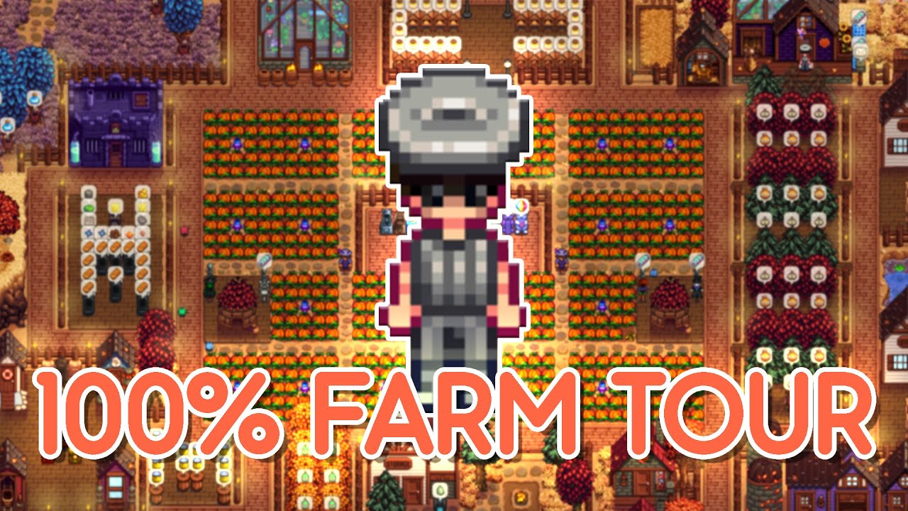 Идеальная ферма Stardew Valley (100% совершенство)