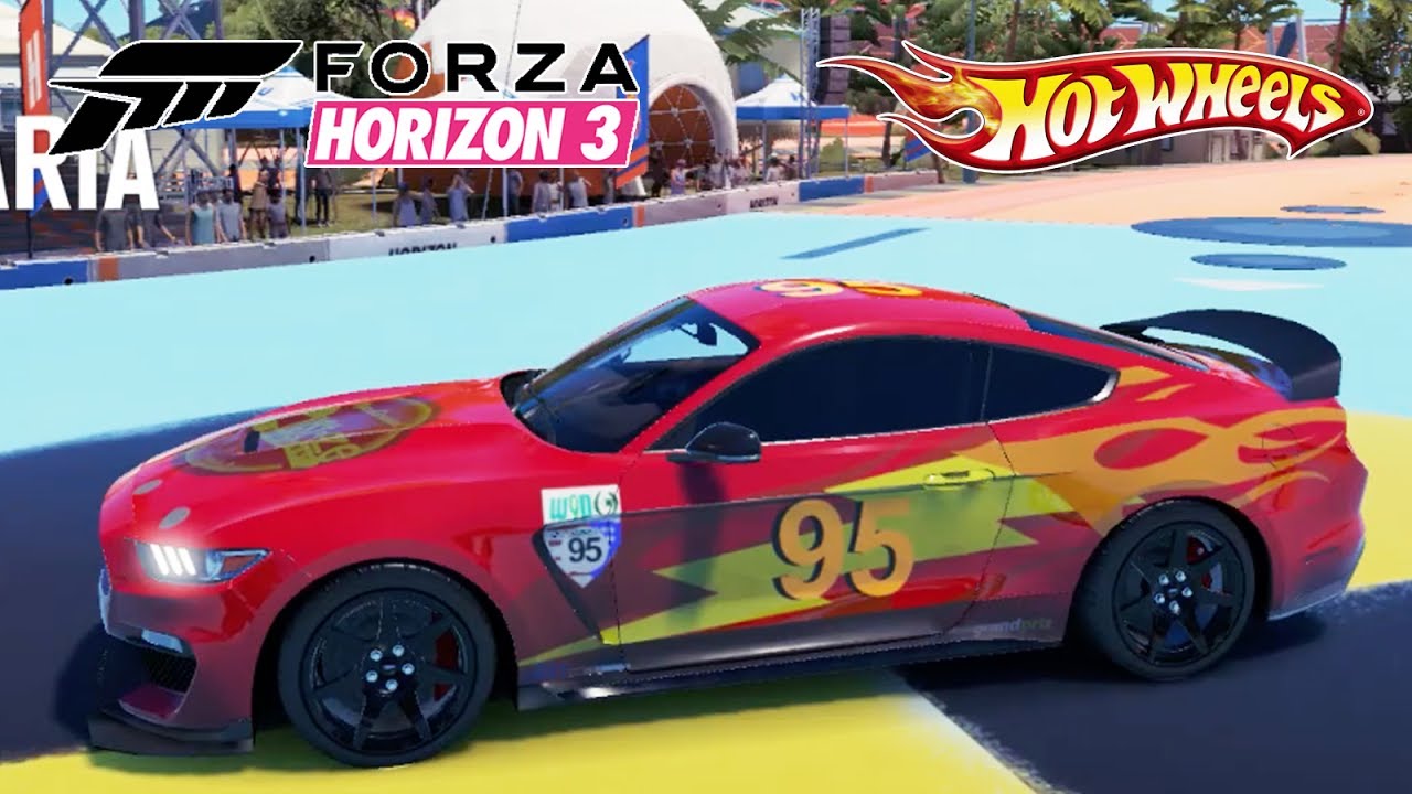 Hot Wheels Corridas com o Carro Relampago Mcqueen - Forza Horizon 3