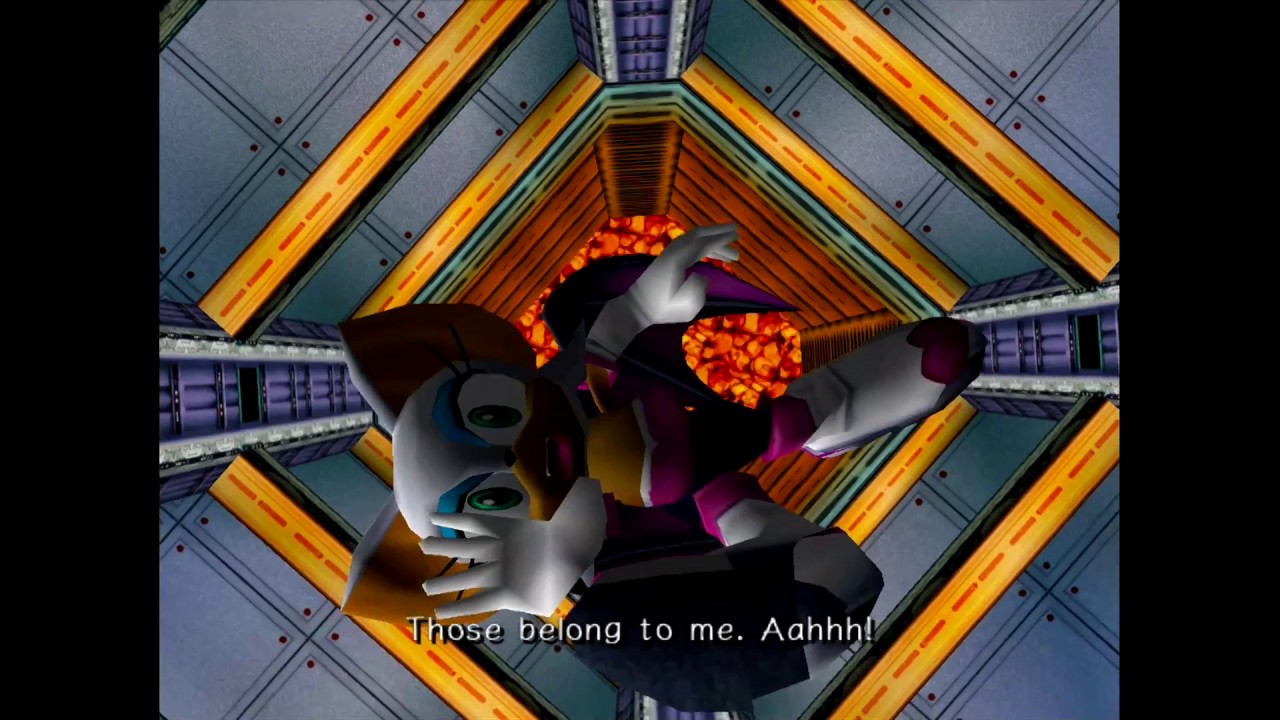 Sonic Adventure 2 Battle HD - Dark Story Part 6 - Rouge Vs Knuckles