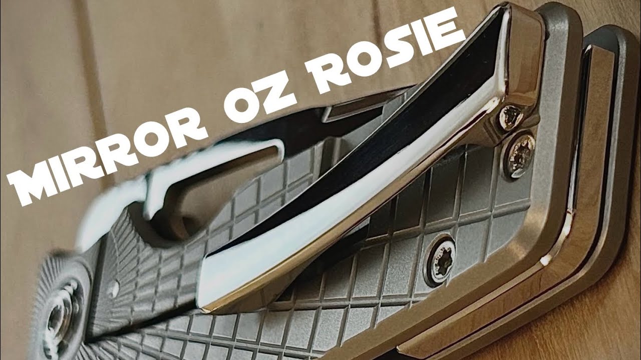 Распаковка &mdash; OZ Machine Co Roosevelt #1978, полностью зеркальная полировка от Knife Modders