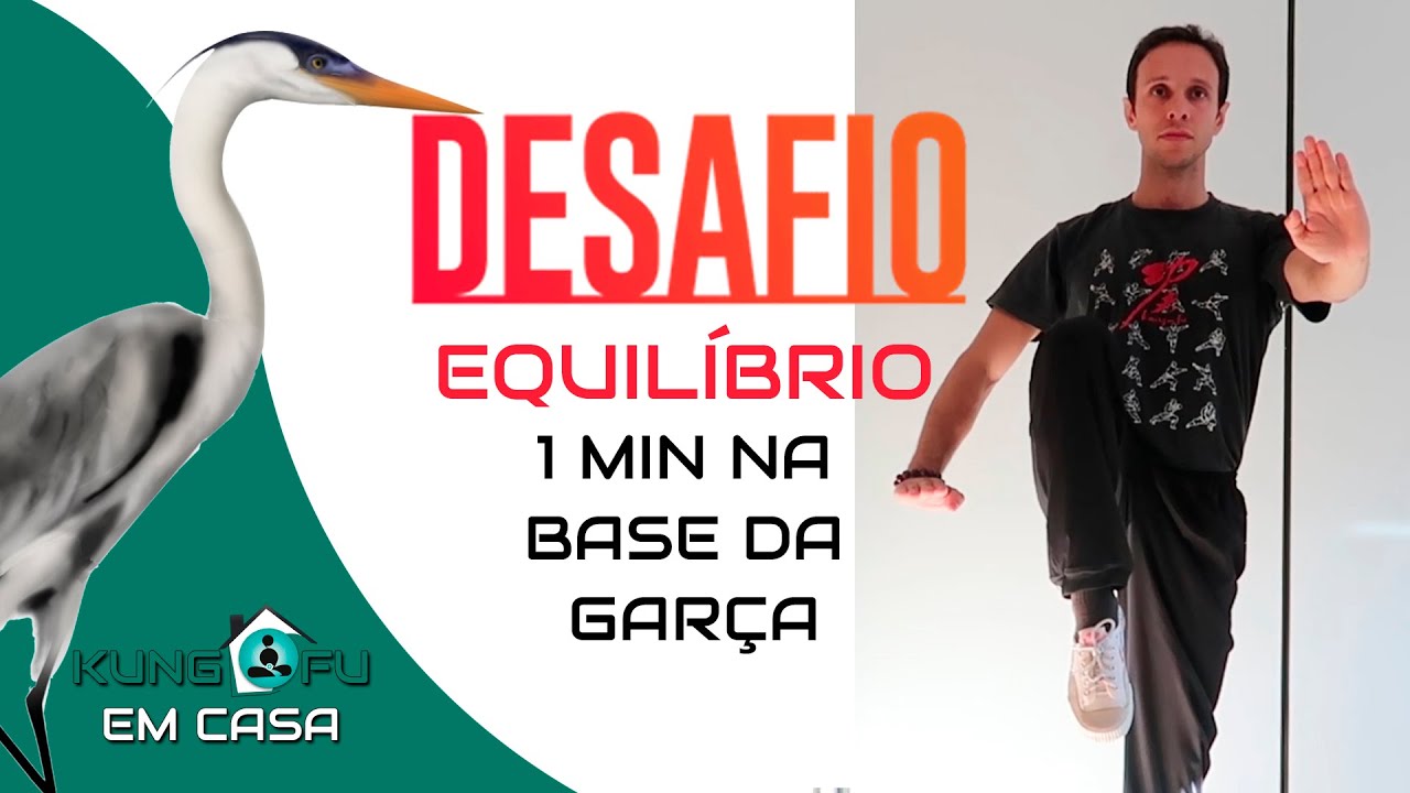 Kung Fu em Casa -  Desafio na Base da Garça
