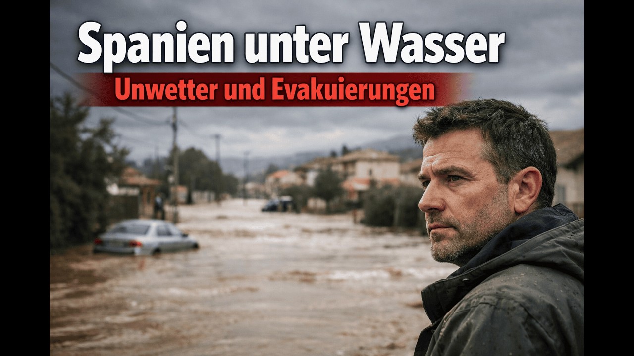 Überschwemmungen in Spanien! Unwetter, Evakuierungen und Milliarden Schäden