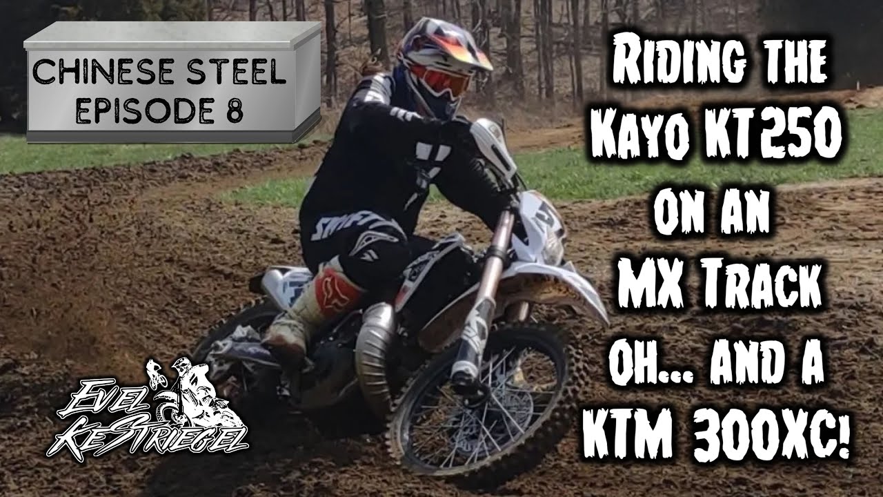 Riding Motocross on a Kayo KT250 & 2023 KTM 300XC