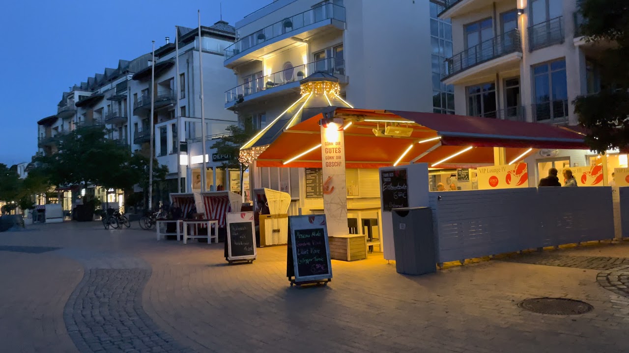 Midnight in Timmendorfer Strand July 2021 HDR 4K 60fps