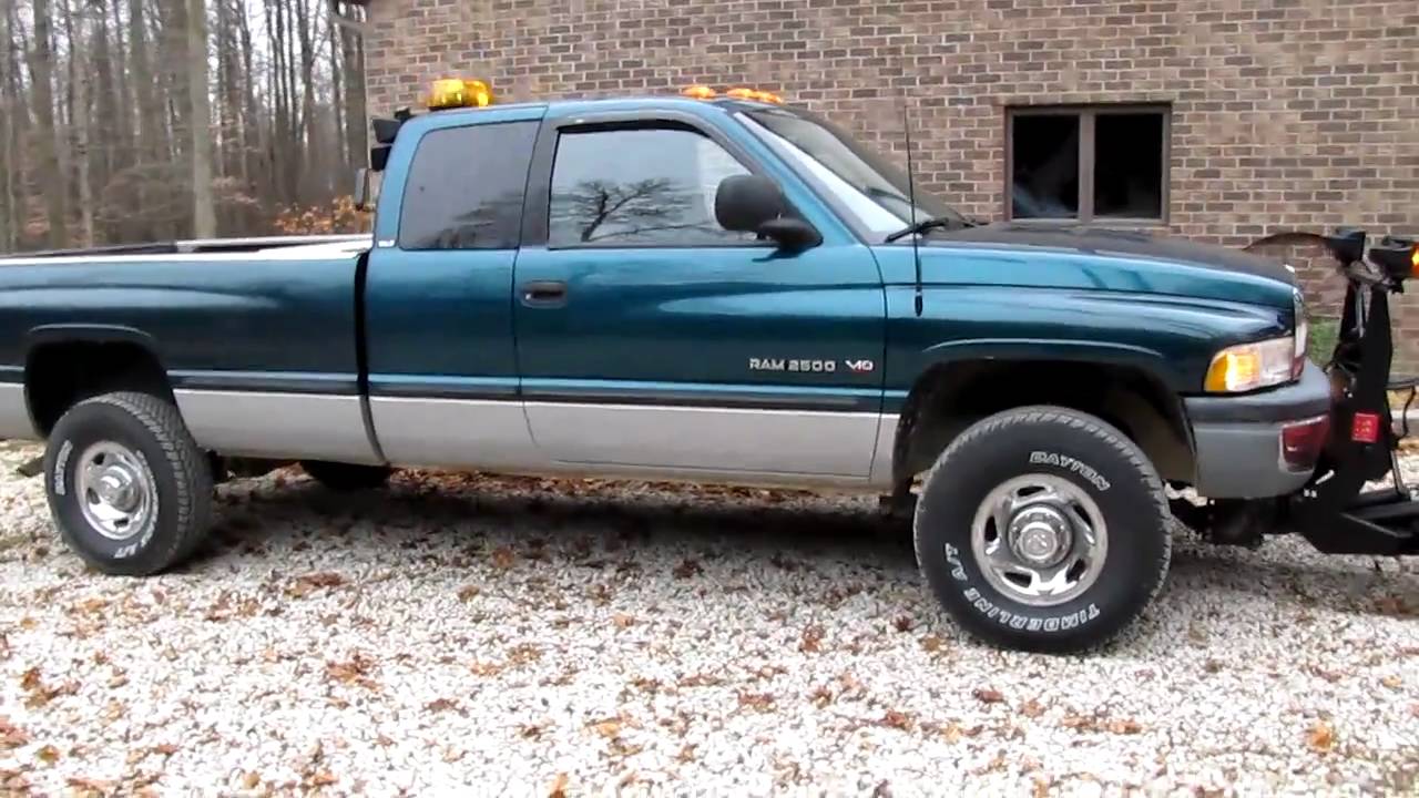 Dodge Ram plow lights (DAY)