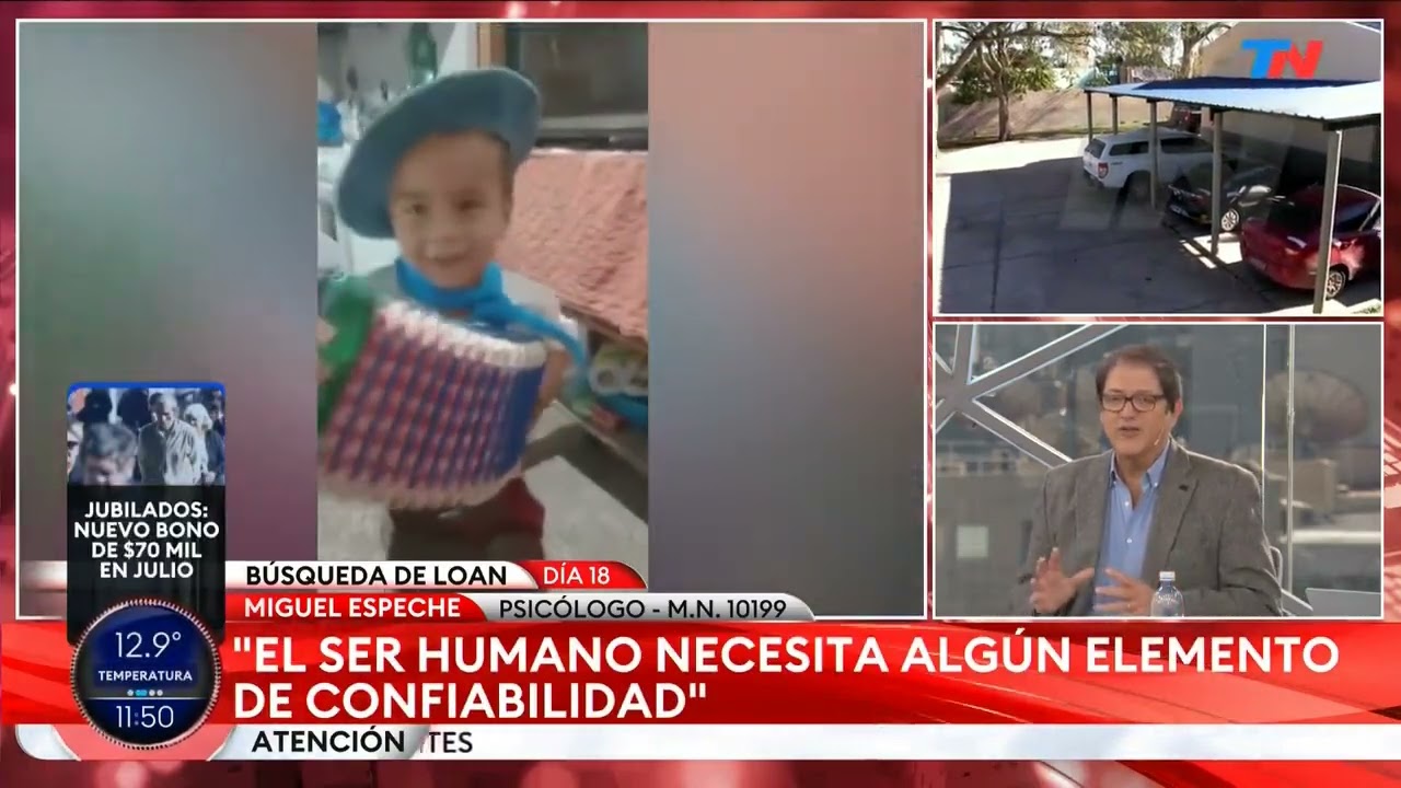 Miguel Espeche  TN Desaparición de Loan: la desconfianza como parte de la tragedia   20240701