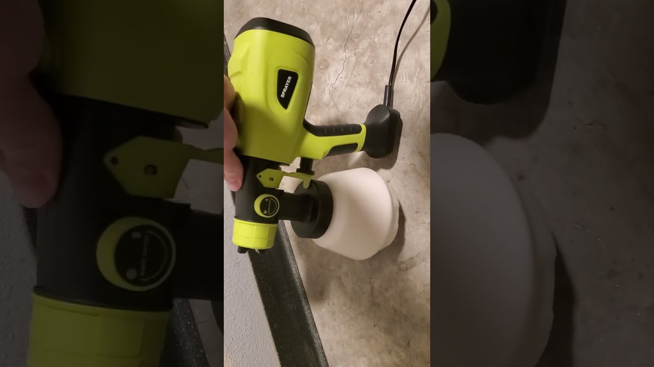 Amazon cheap Airless paint sprayer review.  Electric Garbage