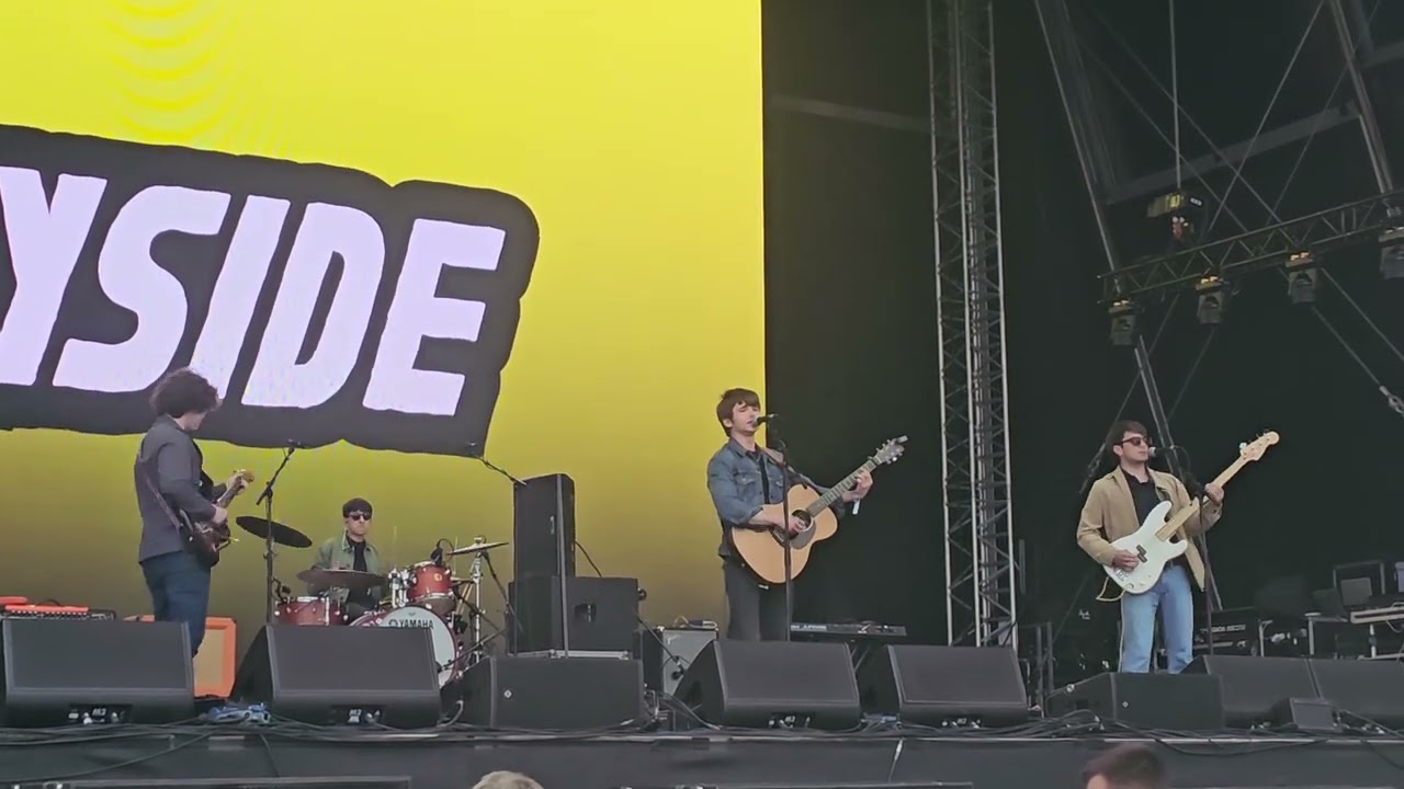 Keyside (Angeline) on the waterfront Lpool.21/6/24 vid by peter kevan.